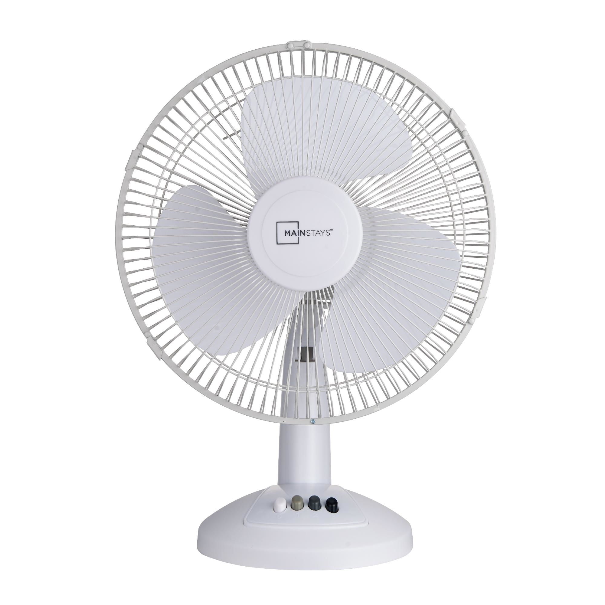 Ventilador De Mesa 12"" Rt-30A Blanco Mainstays