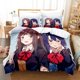 thumbnail image 1 of Anime Kawaii Gilrs Adachi and Shimamura Bedding Set Single Twin Full Size Bed Set Adult Kid Bedroom Duvet cover Sets Bed Sheets, 1 of 5