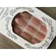 thumbnail image 2 of Uñas Press-on Postizas Cuadradas Largas 24pcs Tonos Nude Rosa Oscuro Adhesivas, 2 of 9