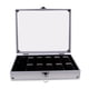 thumbnail image 4 of Caja De Reloj Caja De Reloj Caja De Joyería Superior De Vidrio De Aluminio Organizador 12 Ranuras, 4 of 5