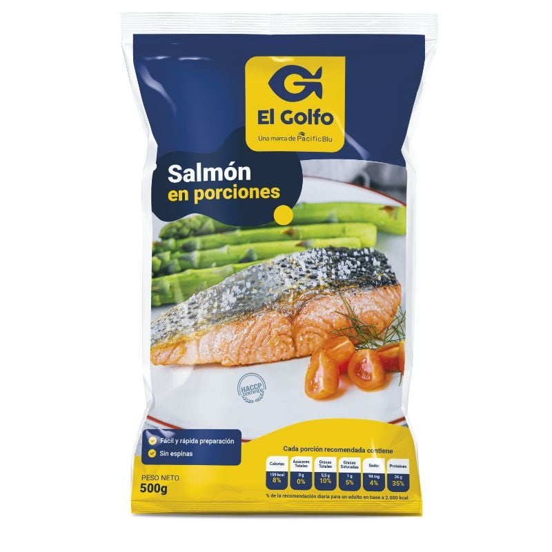 Salmón En Trozos 500 g El Golfo