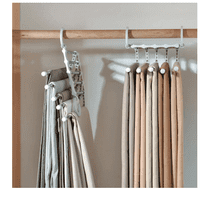 Genérico - Percha Organizadora De Pantalones 5 En 1 | Acero Inoxidable | Ahorra Espacio En Closet | Colgador Multifuncional Reforzado