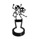 thumbnail image 4 of Shadow Candle Holder Art Candlestick Proyección Para Banquetes Homes Theme Bars Style C, 4 of 5