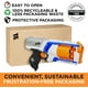 thumbnail image 2 of Nerf N Strike Elite Strongarm Toy Blaster con Barril Giratorio, Fuego Slam y 6 Dardos Elit, 2 of 2