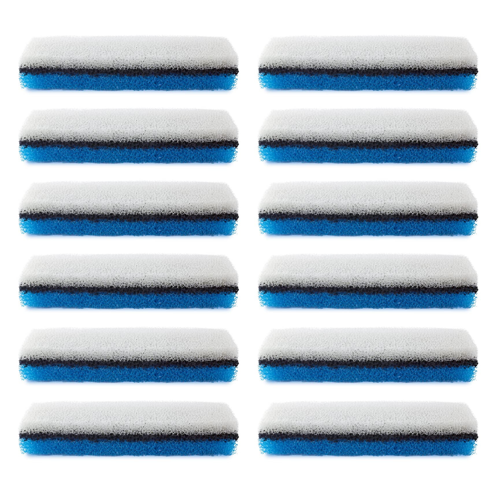 Filtros PET STANDARD 12 cm × 2,8 cm – Pack de 12