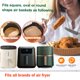 thumbnail image 5 of Forros de papel desechables Air Fryer, 200 piezas, redondos de 9 pulgadas, 5 of 7