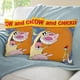 thumbnail image 3 of Vaca y Pollo Fundas de almohada de terciopelo con tema, regalos de funda de almohada, decoración para el hogar, cojín de lanzar, regalo de cumpleaños para fans y parejas.56*56cm., 3 of 6