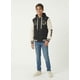 thumbnail image 1 of Chaqueta Varsity Bomber Acolchada Capucha Urbana Desmontable, 1 of 3
