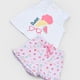 thumbnail image 3 of Conjunto Bebe Niña Polera y Short Blanco Corona, 3 of 5