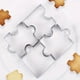 thumbnail image 1 of 4pcs, Puzzle Cookie Cutters, Stainless Steel Candy Mold, Fun Biscuit Molds, Chocolate Cutters, Cake Decorating Molds, Baking Tools, Kitchen Gadgets, Kitchen Accessories, Home Kitchen Items, 1 of 2