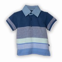 Polera Bebe Niño Azul Marino Pillin