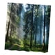 thumbnail image 3 of Cortinas De Ducha Impermeables 70,87x70,87 Pulgadas Para Felpudo Baño Bosque, 3 of 5