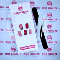 One Minute - Uñas Gel Semicuradas Diseño 066