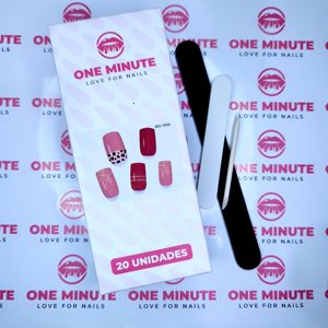 One Minute - Uñas Gel Semicuradas Diseño 066