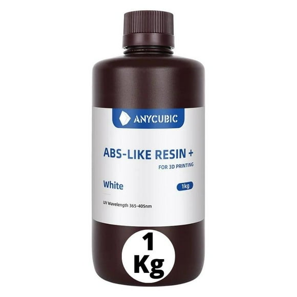 Resina 3D Tipo ABS Blanca para Impresoras 3D 1000G | Resinas