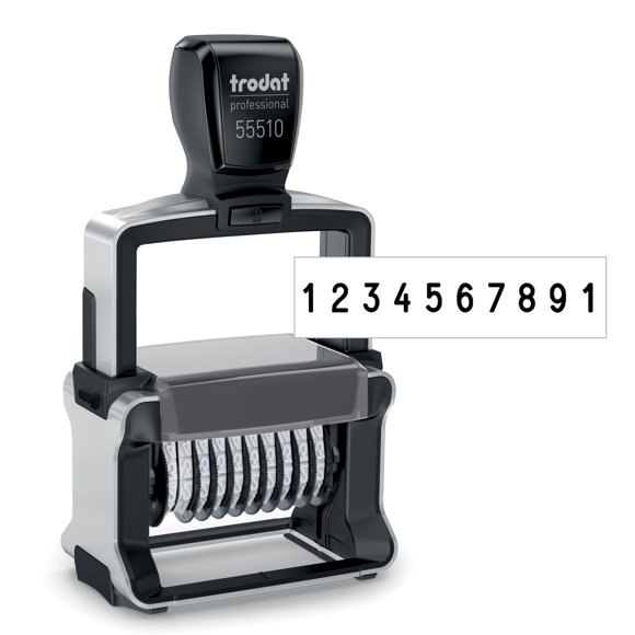 Numerador Autoinyector Trodat Profesional Diez Bandas/Dígitos