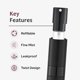 thumbnail image 3 of Atomizador de perfume recargable Lisapack 8 ml, 3 of 3
