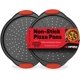 thumbnail image 1 of Molde para pizza Emporio Kitchen de 33 cm antiadherente, paquete de 2, 1 of 8