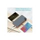 thumbnail image 3 of Cargador solar de 25000 mAh, batería externa portátil con 4 paneles, resistente al agua, con 2 puertos USB, ideal para acampar al aire libre, para teléfonos y tabletas Cisea, 3 of 5