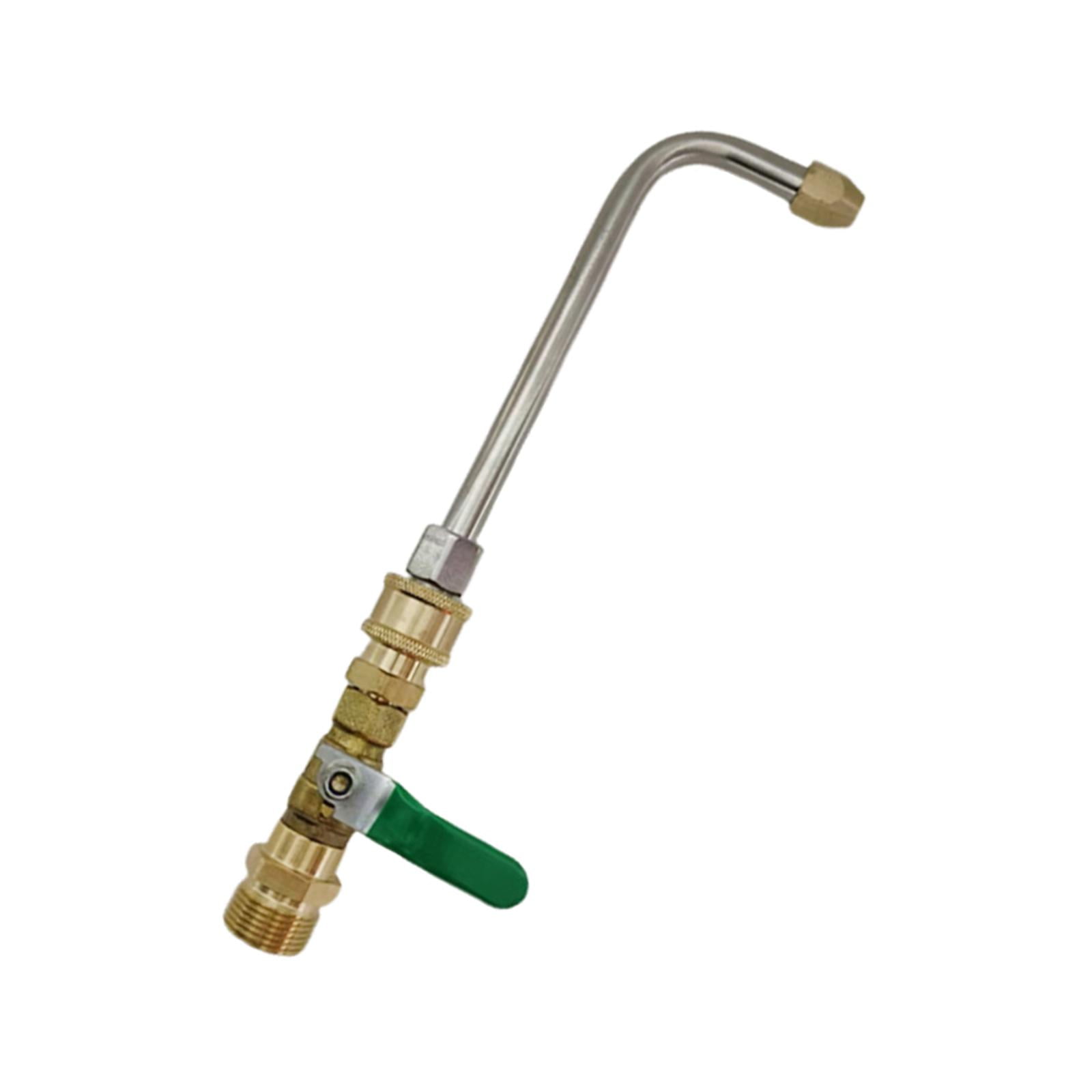 Magideal - Varilla De Válvula Para Lavadora De Alta Presión Adaptador De Manguera Conexión Inmediata Diseño Práctico Material Premium Adecuado Para Jardinería Y