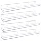thumbnail image 1 of Estante flotante de acrílico Febwind 61 cm – Pack de 4, 1 of 7