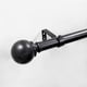 thumbnail image 3 of Varilla Cortina Mainstays Ajustable 76 a 213 cm Negra Bola, 3 of 3