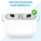 thumbnail image 5 of Almohadillas YSIUENG de silicona ultrafinas para AirPods 4 (5 pares), 5 of 7