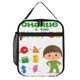 thumbnail image 1 of Charlie & las formas-theme Lunch Box Lunch Bag Insulated Reusable Lunch Tote Bag Cooler Tote Bag For Men Women gifts 20*11*27cm, 1 of 6