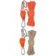 thumbnail image 1 of Polea Trinquete Cuerda Colgador Camping Cuerda De Viento Reflectante Naranja Caqui, 1 of 2