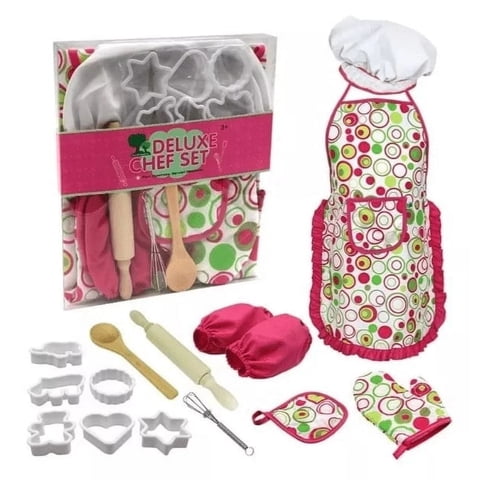 Genérico - Set 15 Pzs Máster Chef Cocina Niños Repostería
