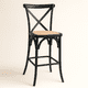 thumbnail image 1 of Taburete Crossback 66cm de Madera, 1 of 2