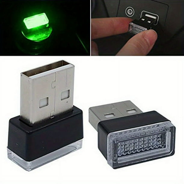 Portable Car Led Atmosphere Light USB Wiring-free Small Light Car Interior Decoration Light Atmosphere Light Lighting Reading Light Home Bedroom Night Light