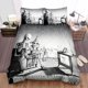 thumbnail image 1 of Mommy's Little Monster Social Distortion Quilt Duvet Cover Set Children3-Piece Bedding Set, 1 of 5