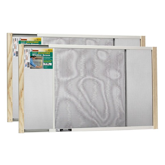 Pantalla ajustable para ventana Frost King 46 x 18 cm, paquete de 2