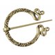 thumbnail image 4 of Vikingo Norse Broche Chal Abrigo Bufanda Alfiler Joyas medievales Cobre antiguo 3, 4 of 5
