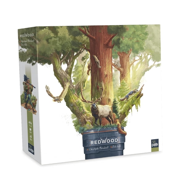 Juego de mesa Sit Down Games Redwood Strategy 1-4 jugadores 8+