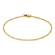 thumbnail image 2 of Pulsera minimal cuban oro 2mm discrecion saint venik 19, 2 of 3