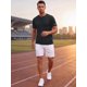 thumbnail image 2 of INSPIRE CHIC Camisetas Deportivas para Hombre de Entrenamiento de Manga Corta de Secado Rápido Gimnasio XL Negro, 2 of 5