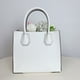 thumbnail image 3 of Cartera Michael Kors 35F3SM9M2L Mercer Crossbody Mediana de Piel Granulada en Blanco Óptico, 3 of 3
