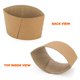 thumbnail image 5 of Fundas para Vasos de Café FMP Brands Kraft Paquete de 100 para 12-24oz, 5 of 7
