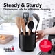 thumbnail image 4 of Soporte para utensilios de cocina, extra grande, giratorio, negro, 4 of 6
