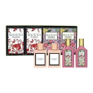 Miniset De Regalo Perfume Gucci Variety Para Mujer 4 Piezas Edp 5 Ml