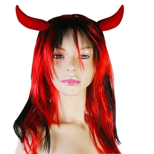 Peluca Diablita Halloween Big Party