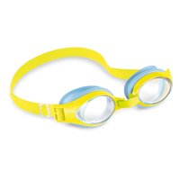 Lentes De Natación Kids Intex Aqua Flow 3-8 Años, Amarillo