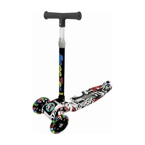 Genérico - Monopatin Scooter Ruedas Luz Led Multicolor