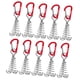 thumbnail image 5 of 10 Clavijas De Anclaje Para Cubierta, Clavos Para Tienda De Campa?a De Acero Inoxidable Con Mosquetones, Color Rojo, 5 of 5