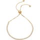 thumbnail image 1 of PAVOI Tennis Bracelets for Women, 14K Gold Plated Adjustable, 1 of 3
