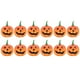 thumbnail image 1 of 12 Piezas Simulación Calabazas Otoño Cosecha Decoración Prop Para Fiesta Ornamento Naranja, 1 of 3