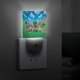 thumbnail image 4 of Cruce de Animales Luz nocturna LED con sensor de anochecer a amanecer para dormitorio, baño, pasillo, escaleras - Lámpara LED nocturna de enchufe, 0.5W - 1 pieza, 4 of 6