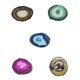 thumbnail image 4 of 5 Colores Natural Rodajed águila Rebanadas Cristales Geode Piedra Posavasos DIY CRAFT, 4 of 5